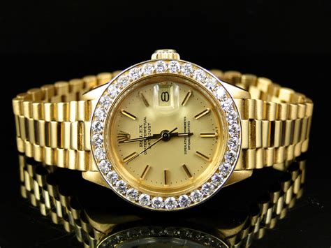 rolex watch used women's|pre owned Rolex women's watch.